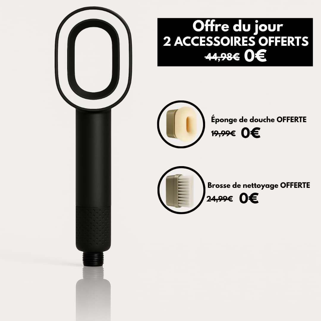 Pommeau de douche filtrant 3 en 1 Osen Pure™️
