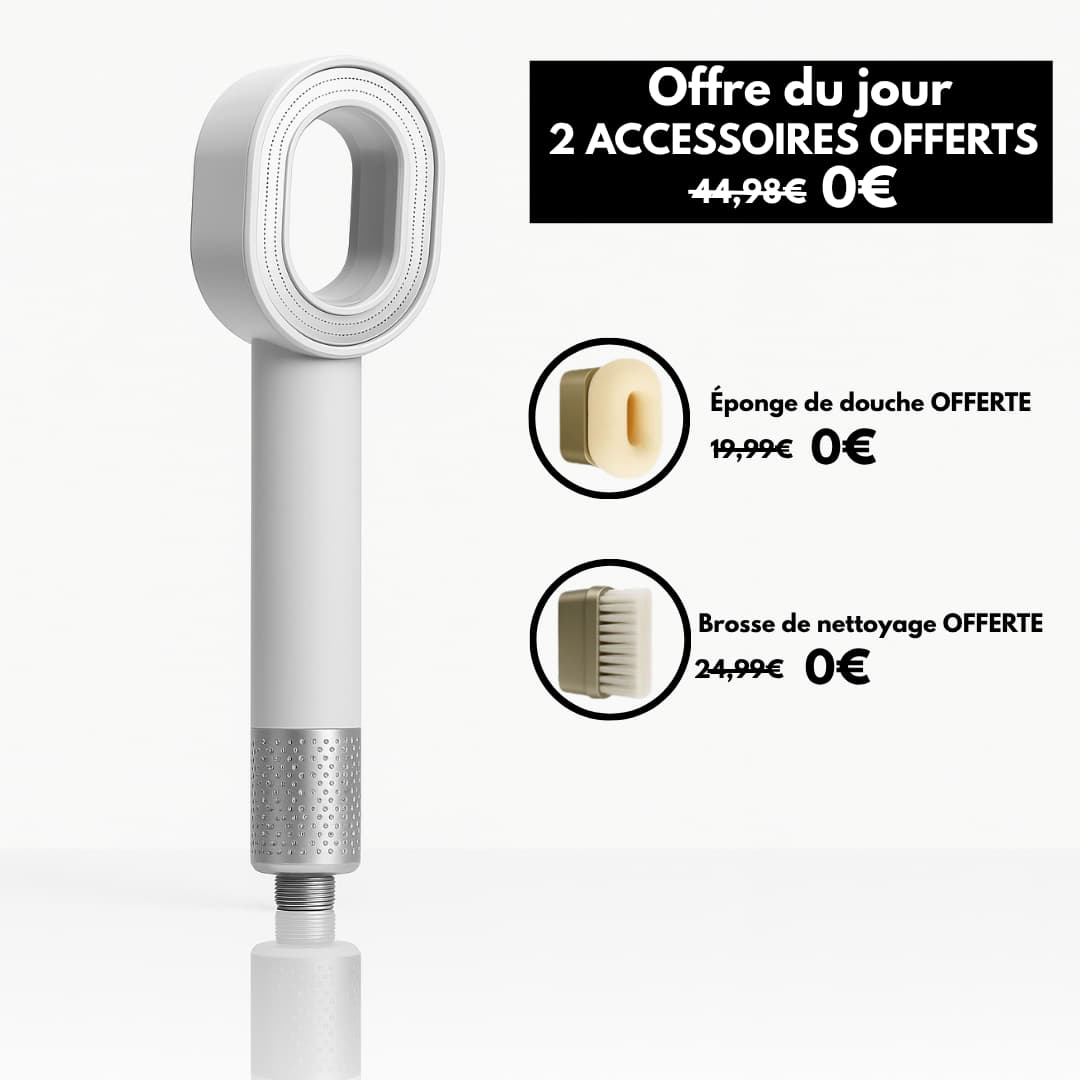 Pommeau de douche filtrant 3 en 1 Osen Pure™️